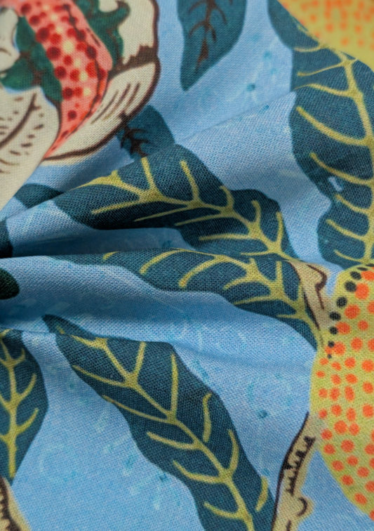 Discontinued Cocoon Sleeve - Four Fruits, Petal Cotton